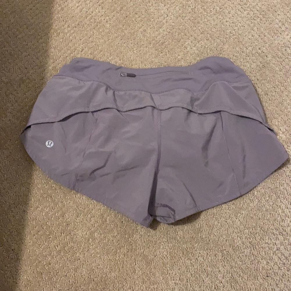 Grey Lululemon shorts
